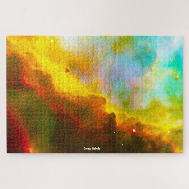 Rompecabezas Omega Nebula de Jigsaw (Horizontal)