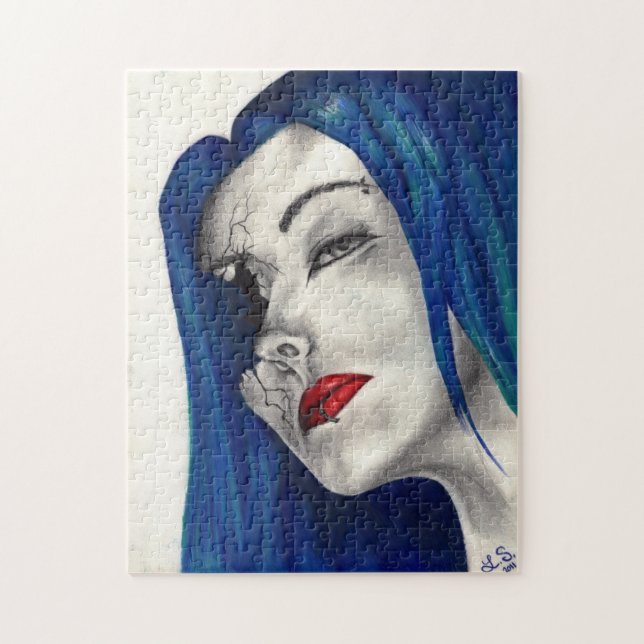 Rompecabezas original maravillosamente roto del (Vertical)