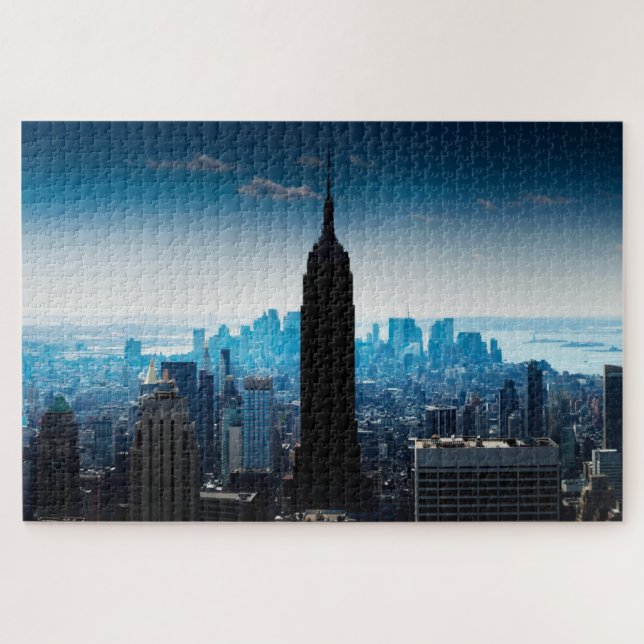 rompecabezas panorama de la ciudad de Nueva York (Horizontal)