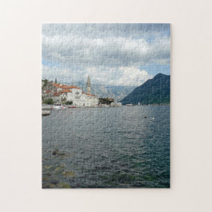 Rompecabezas panorámico de Montenegro Perast