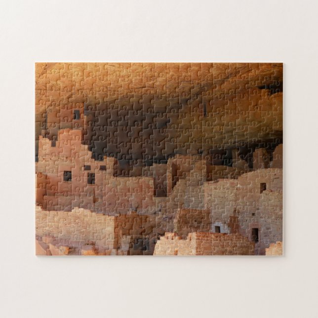 Rompecabezas Parque Nacional Mesa Verde. (Horizontal)