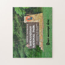Rompecabezas personalizable del Parque Nacional Sh