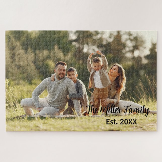 Rompecabezas personalizado a partir de una foto |  (Horizontal)