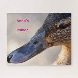 Rompecabezas personalizado de foto de pato inglés