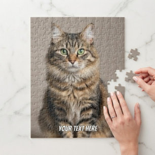 Rompecabezas Personalizado de Fotos de Mascotas, F