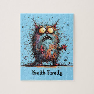 Rompecabezas Personalizado de Kitty Frazzled