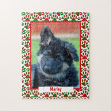 Rompecabezas personalizado de la foto del Mascota 