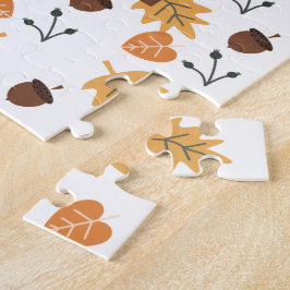 Rompecabezas personalizado de otoño