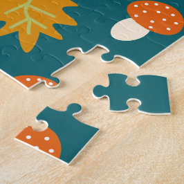 Rompecabezas personalizado de otoño