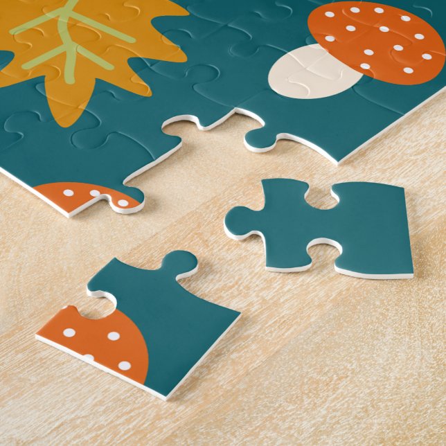 Rompecabezas personalizado de otoño (Lado)