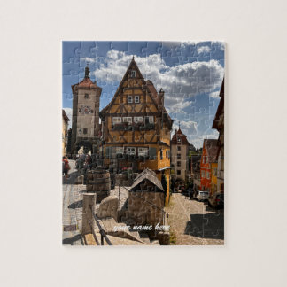 Rompecabezas personalizado de Rothenburg, Alemania