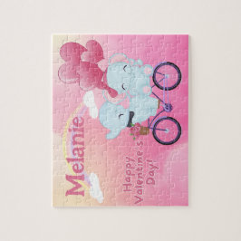 Rompecabezas personalizado del Día de San Valentín