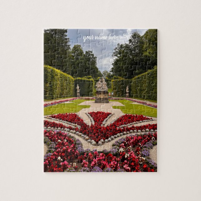 Rompecabezas personalizado del Palacio de Linderho (Vertical)
