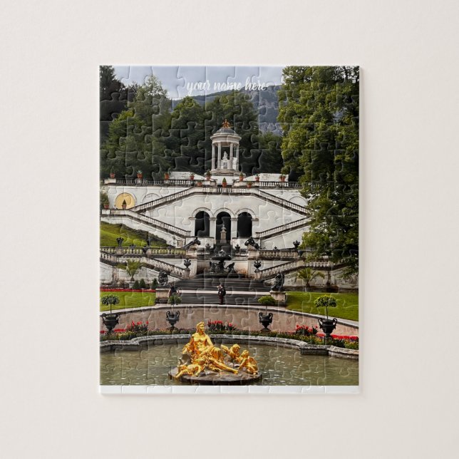 Rompecabezas personalizado del Palacio de Linderho (Vertical)