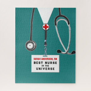 Rompecabezas personalizado para enfermera