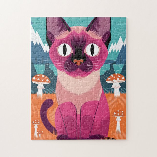 Rompecabezas personalizado | rompecabezas moderado (Vertical)