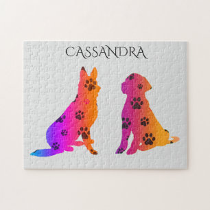 Rompecabezas personalizados para los niños.