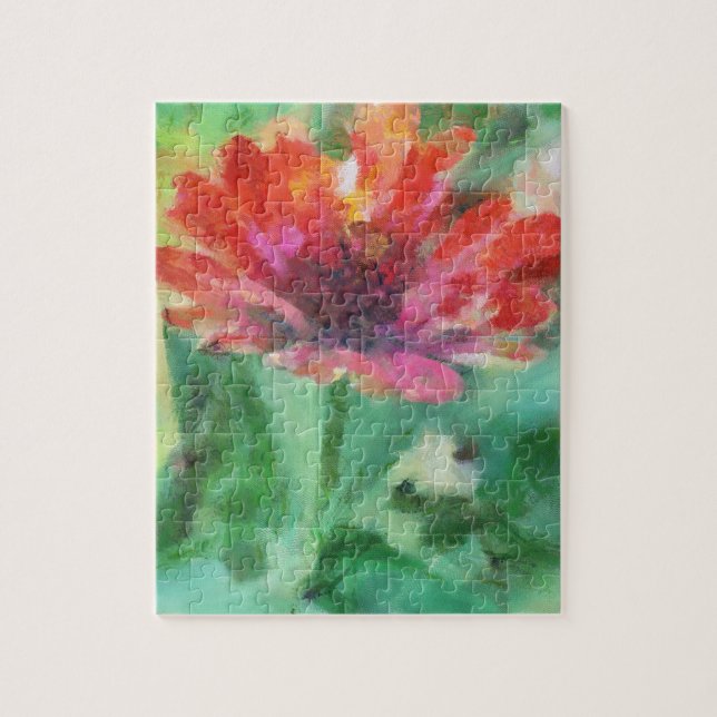 Rompecabezas pintado hermoso de la imagen de la (Vertical)