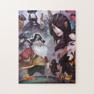 Rompecabezas Pirate101 y Wizard101