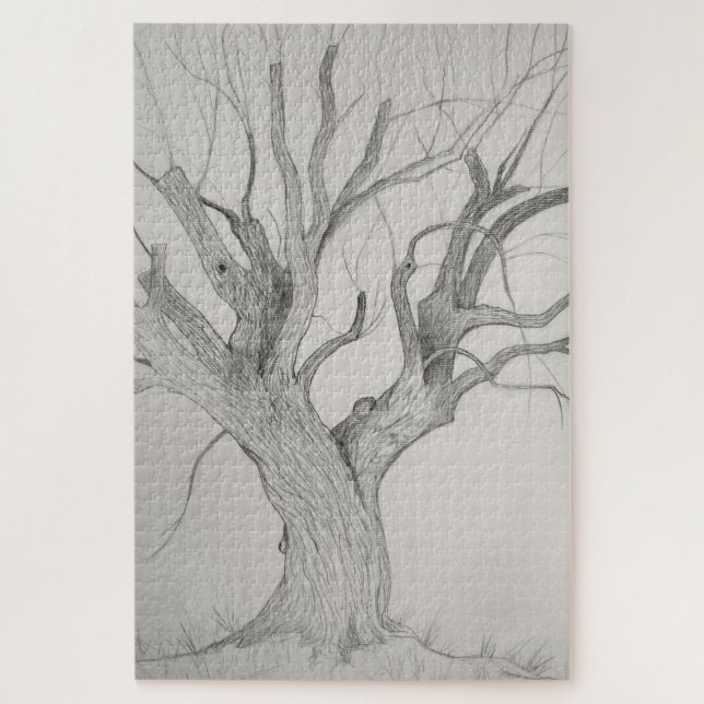 Rompecabezas plateado (Vertical)