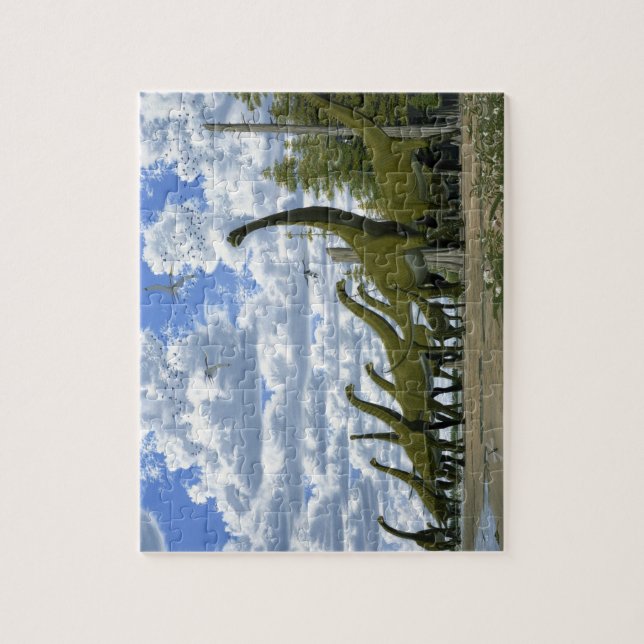 Rompecabezas Pleurocoelus Astrodon Gregory Paul (Vertical)