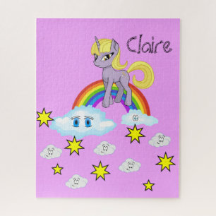 Rompecabezas Pony Rainbow Happy Clouds