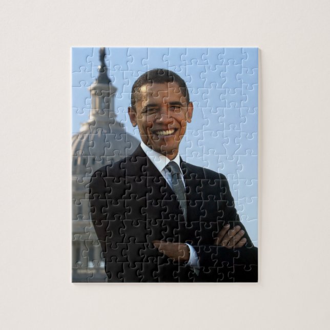Rompecabezas presidencial de Barack Obama (Vertical)