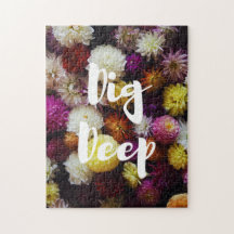 Rompecabezas profundo del empuje