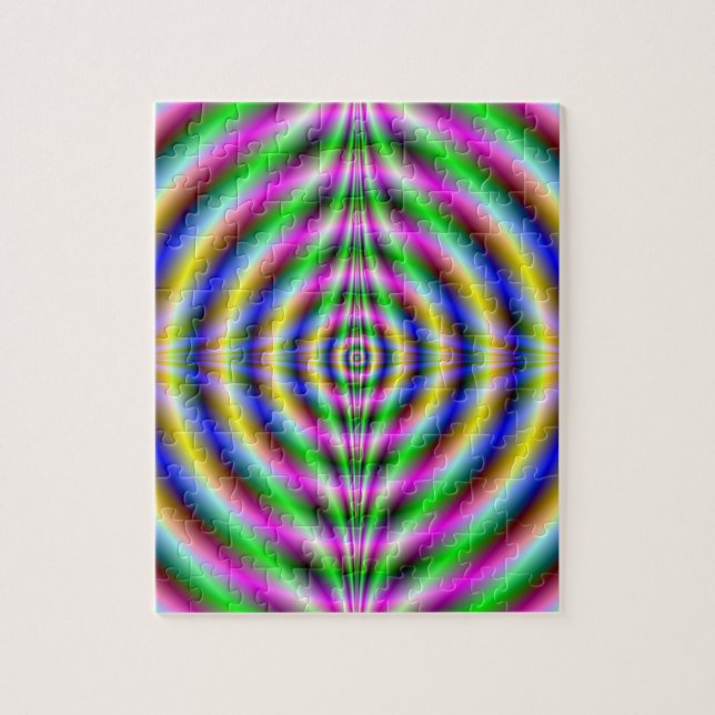 Rompecabezas Psicodélico Neon Eye (Vertical)