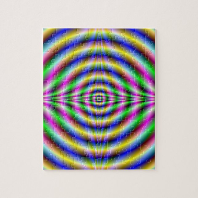 Rompecabezas Psicodélico Neon Eye (Vertical)