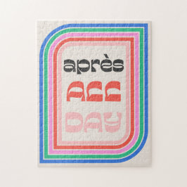Rompecabezas retro de Après All Day
