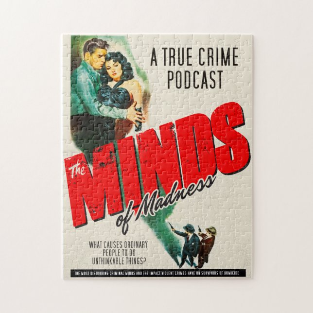 Rompecabezas retro de la locura (Vertical)