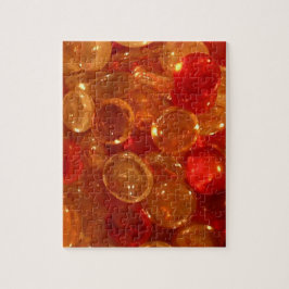 Rompecabezas rojo, Naranja y dorado