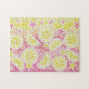 Rompecabezas rosa de Lemonade