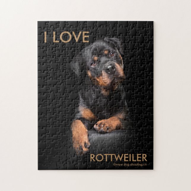 Rompecabezas Rottweiler (Vertical)