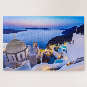 Rompecabezas Santorini Oia Grecia
