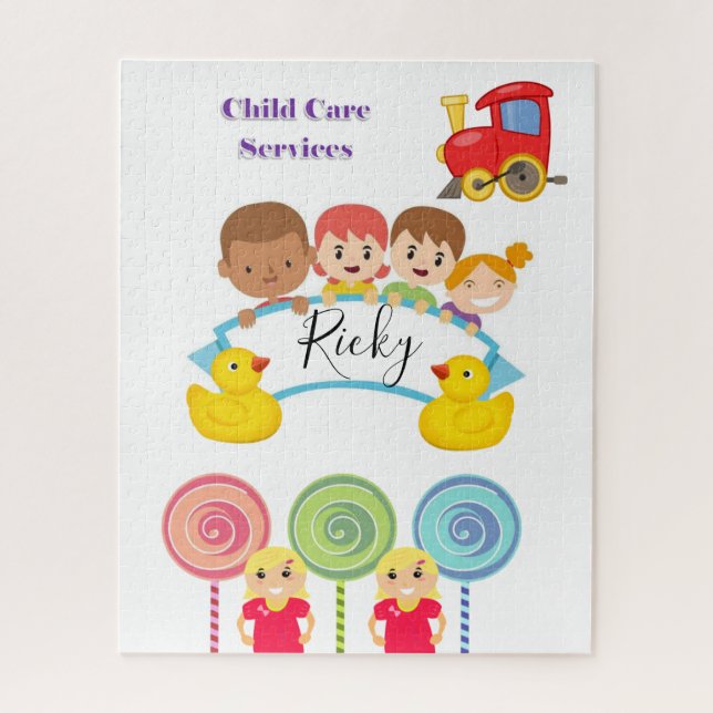 Rompecabezas Servicios para niños (Vertical)