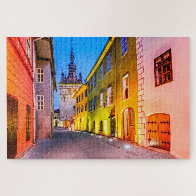 Rompecabezas Sighisoara (Horizontal)