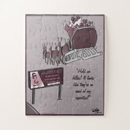 Rompecabezas sobredimensionado para vacaciones tra