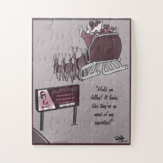 Rompecabezas sobredimensionado para vacaciones tra (Vertical)