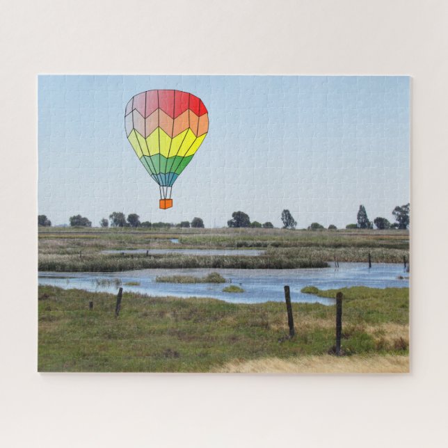 Rompecabezas - Sobrevolando tierras pantanosas (Horizontal)