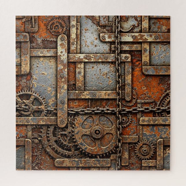Rompecabezas steampunk (Vertical)