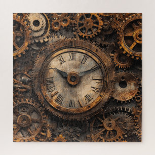 Rompecabezas steampunk vintage