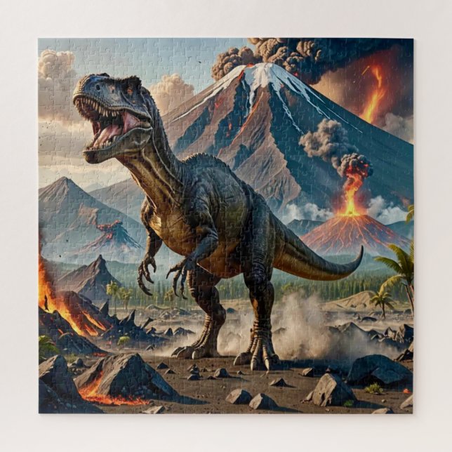 Rompecabezas T-Rex (Vertical)