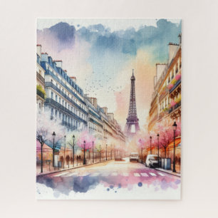 Rompecabezas Torre Eiffel París con giftbox