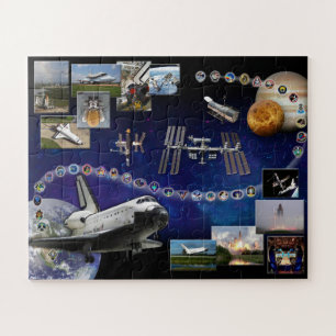 Rompecabezas tributo al transbordador espacial Atl