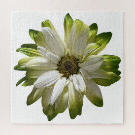 Rompecabezas verde de Daisy Jigsaw