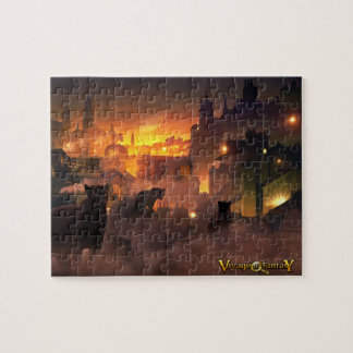 Rompecabezas Viaje to Fantasy - Felino