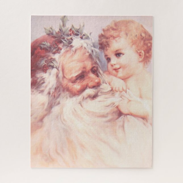 ROMPECABEZAS VINTAGE NAVIDAD SANTA (Vertical)