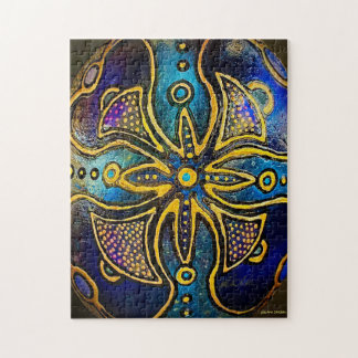 Rompecabezas Violeta Psicodélica De Julie Ann Stri